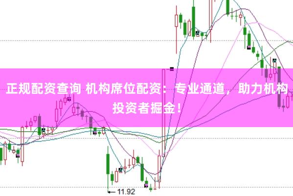 正规配资查询 机构席位配资：专业通道，助力机构投资者掘金！
